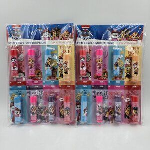 Paw Patrol Tear & Share Flavored Lip Balms for Valentines 8 Count - Lot of 2